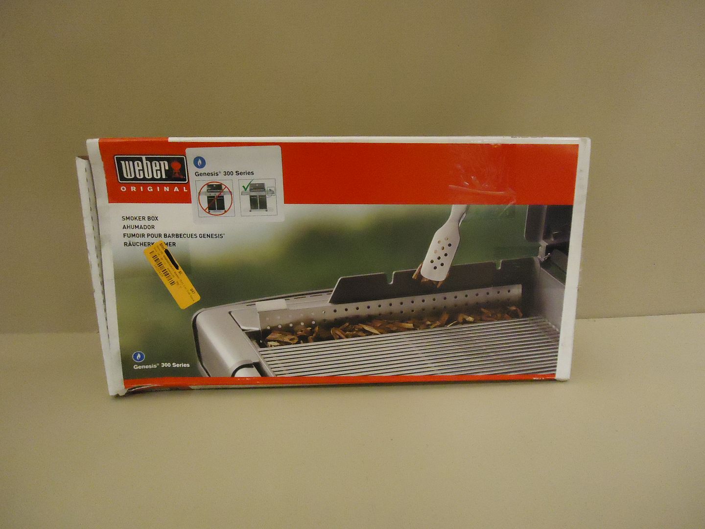 er Smoker Box For Genesis 300 Series Gas Grill 7541